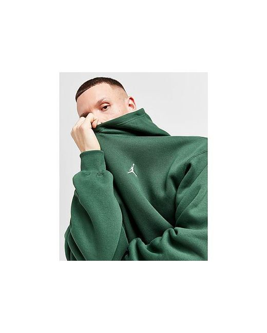 Felpa con Cappuccio Essential Fleece di Nike in Green da Uomo