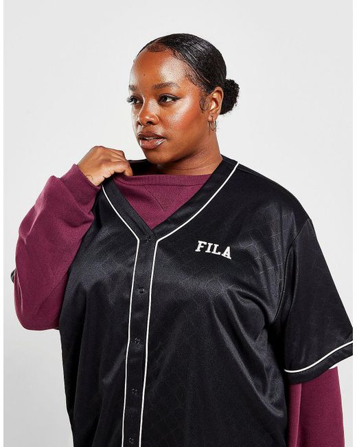 Plus size fila shirts hotsell
