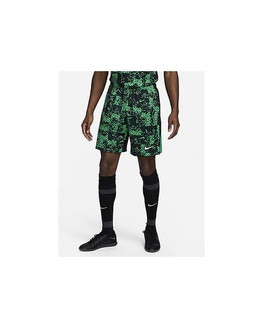 Nike Black Academy All Over Print Shorts for men