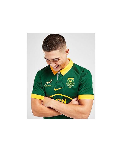 Nike Green South Africa Rugby 2023/24 Home Shirt for men