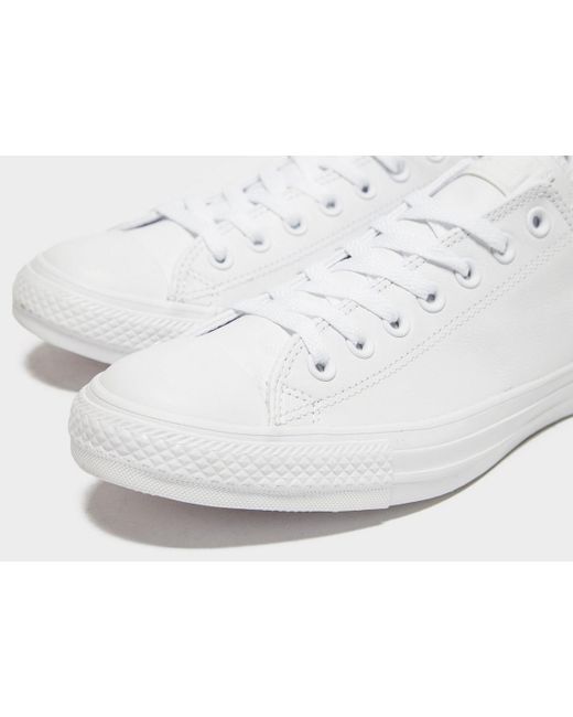 converse ct all star ox leather mono mens