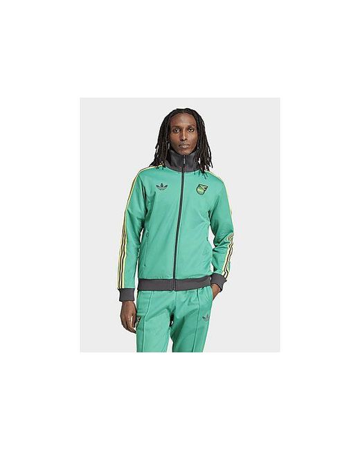 Adidas Originals Green Jamaica Beckenbauer Track Top