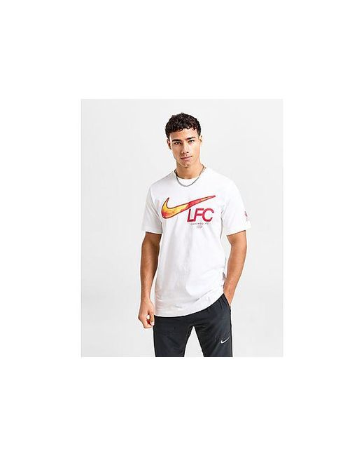 Nike Black Liverpool Fc Swoosh T-shirt for men