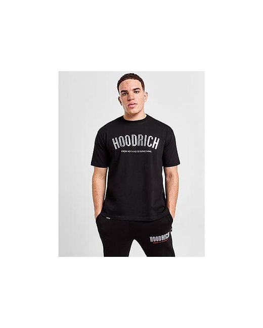 Hoodrich Black Chromatic T-shirt for men