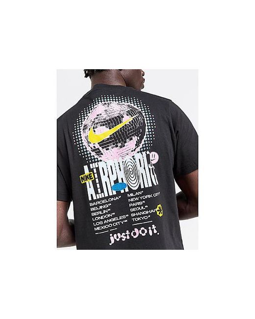 Graphic T-Shirt Nike en coloris Black