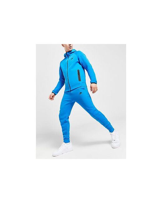 Nike Blue Tech Fleece Joggers for men