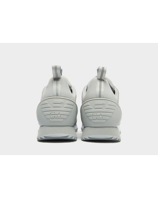 ea7 mesh run grey
