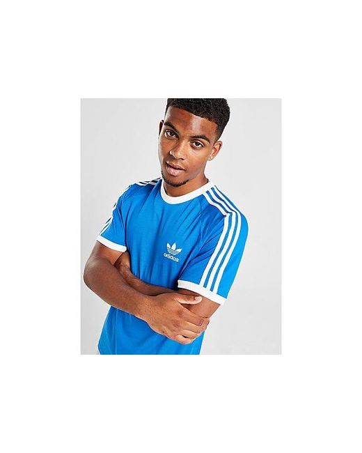 3-Stripes California T-Shirt di Adidas Originals in Blue da Uomo