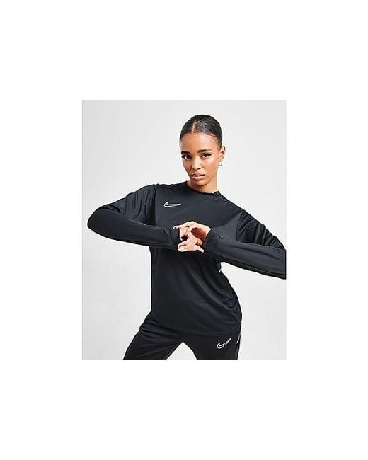 Maglia Maniche Lunghe Academy 2.0 di Nike in Black