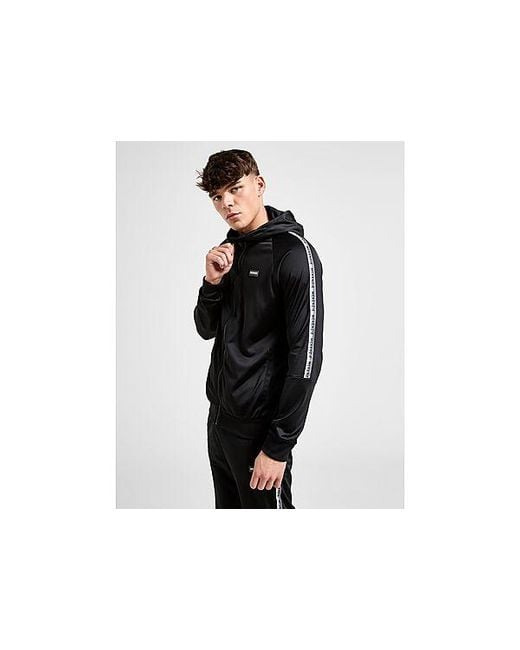 McKenzie Black Krypt Poly Hoodie for men