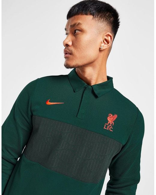 Nike Green Liverpool Fc Skate Polo Shirt for men