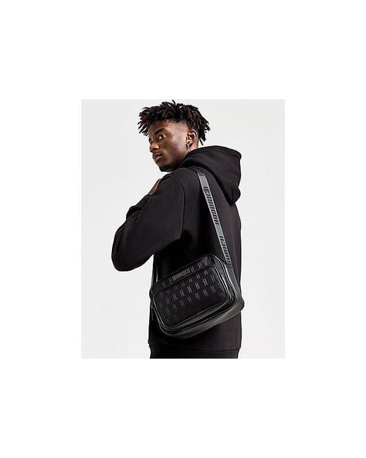 Hoodrich Black Apollo Messenger Bag