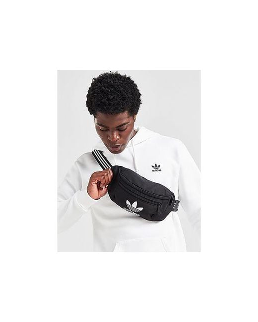 Adidas Originals Black Trefoil Bum Bag
