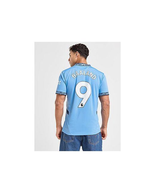PUMA Blue Manchester City Fc 2024/25 Haaland #23 Home Shirt for men