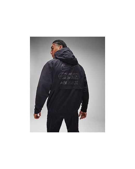 Nike Black Air Max Woven Jacket for men