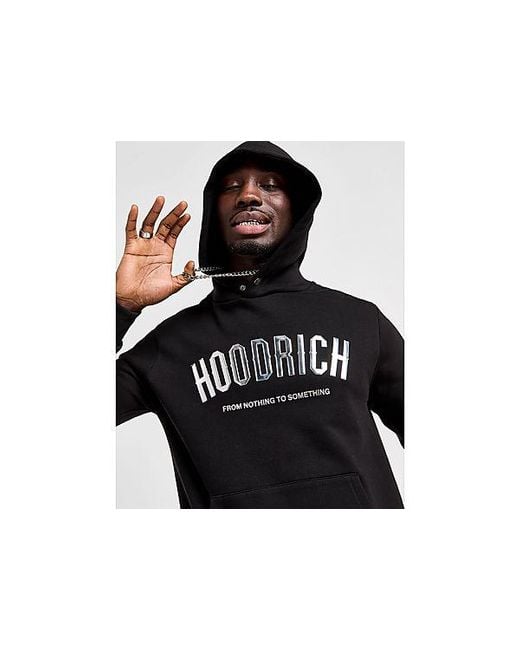 Hoodrich Black Chromatic Hoodie for men