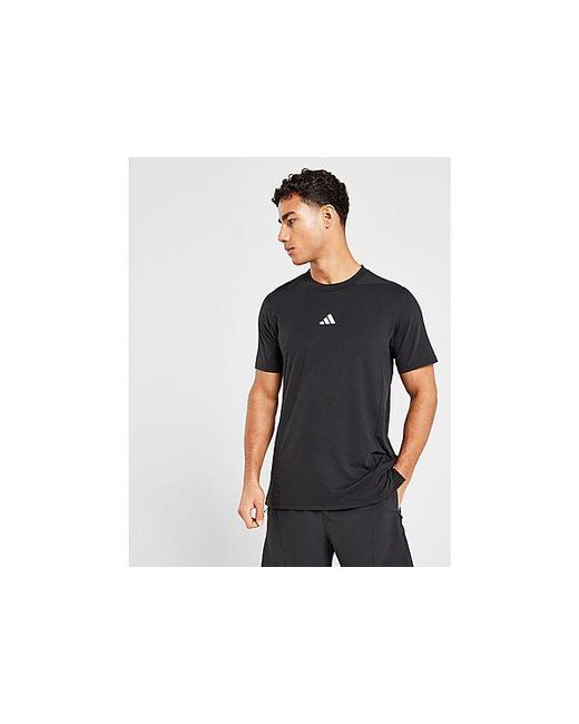 Adidas Black Designed For Training Workout Tee for men