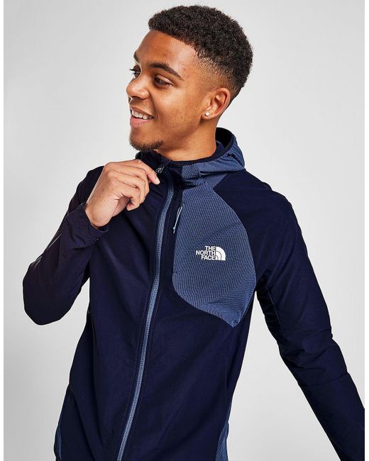 The North Face Performance Full Zip Jacket in Blue for Men | Lyst UK