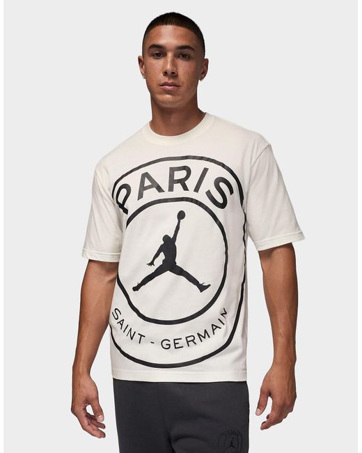 T-Shirt Cat Paris Saint-Germain Nike pour homme en coloris Gray