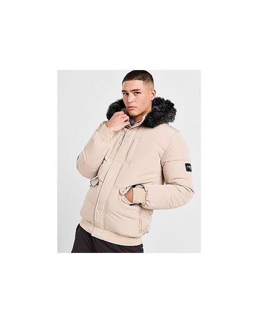 McKenzie Black Exposure Parka Jacket for men