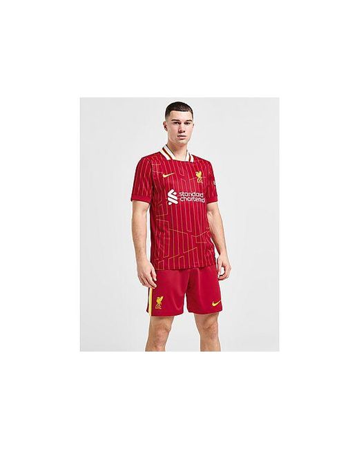 Nike Red Liverpool Fc 2024/25 Home Shorts for men