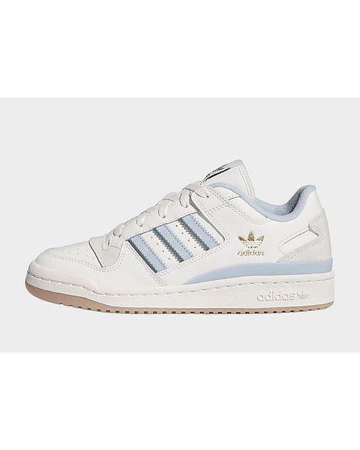Adidas Originals White Forum Low Cl Shoes