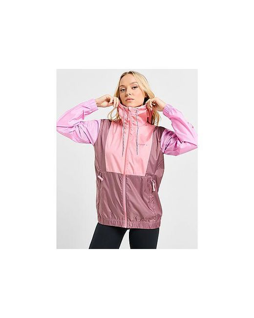 Columbia Pink Colour Block Lightweight Jacket
