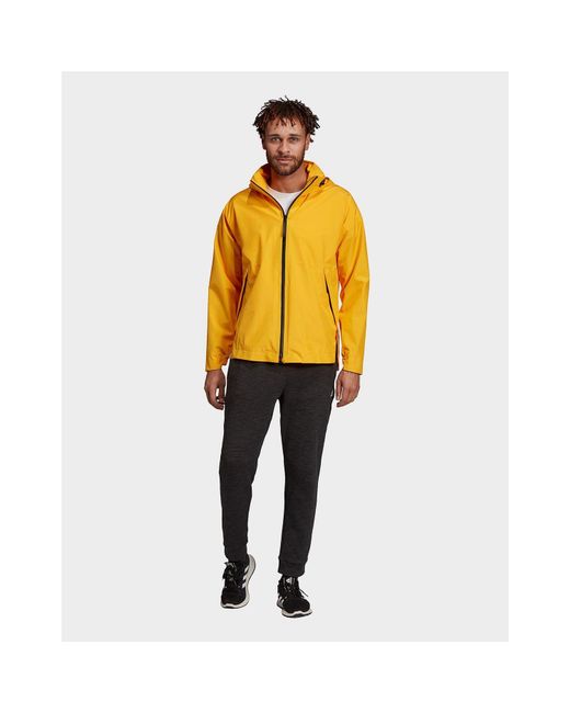 Men's Yellow Urban Climaproof Rain Jacket Men's Yellow Urban Climaproof Rain Jacket