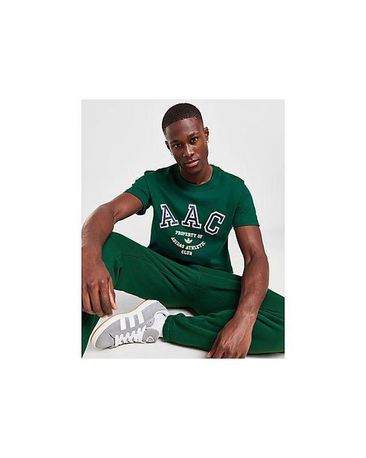 Adidas Originals Green Rifta Metro Aac T-shirt for men
