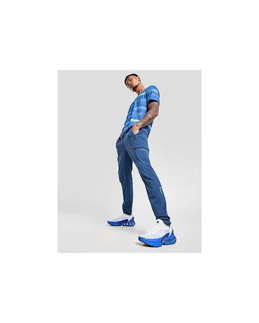 TECHNICALS Blue Dacite Cargo Pants for men