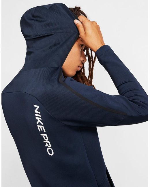 nike pro pullover fleece hoodie