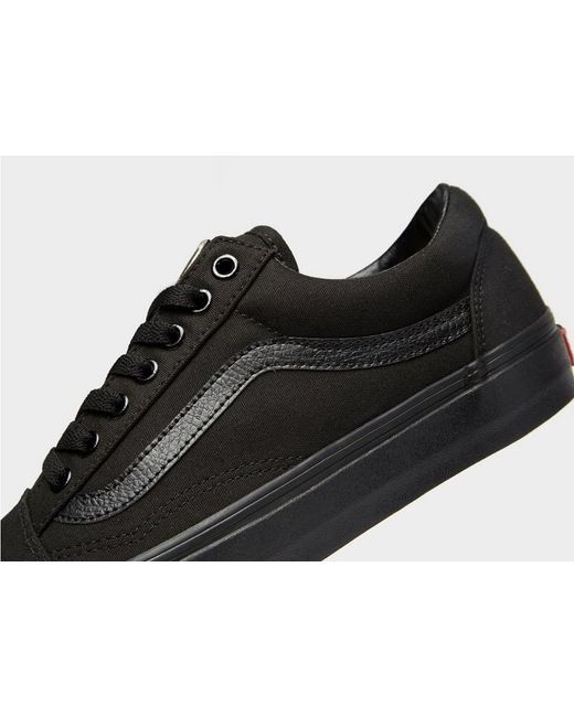 vans old skool sale black