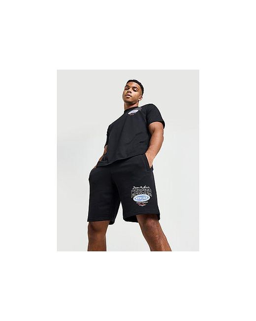 Mercier Black Multi Tour Shorts for men
