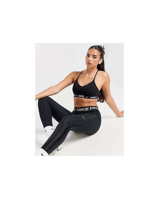 Nike Black Training Indy Sports Bra