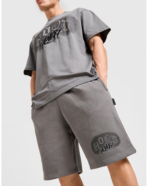 Iron V2 Pantaloncino di Hoodrich in Gray da Uomo