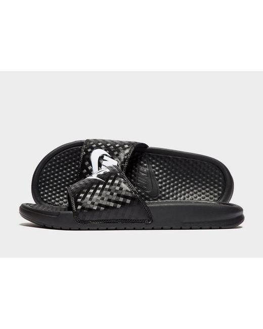 black just do it slides