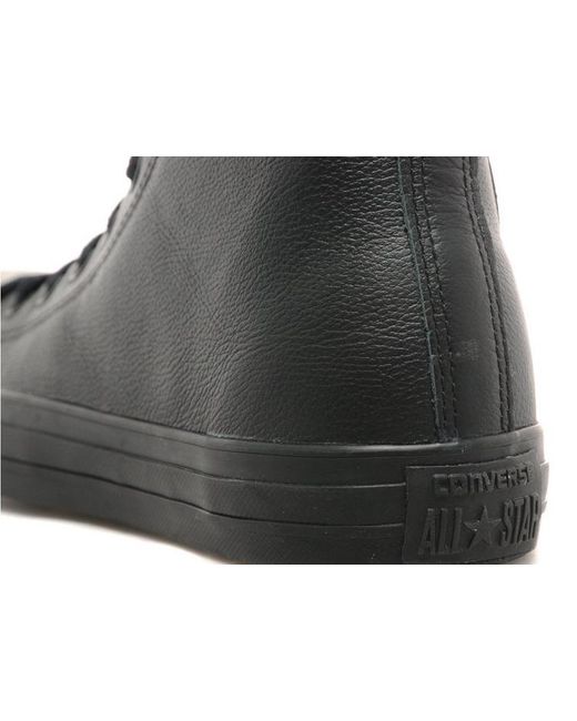 converse all star high leather mono