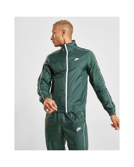 Nike Synthetic Slayer Woven Tracksuit in Green/White (Green) for Men - Lyst