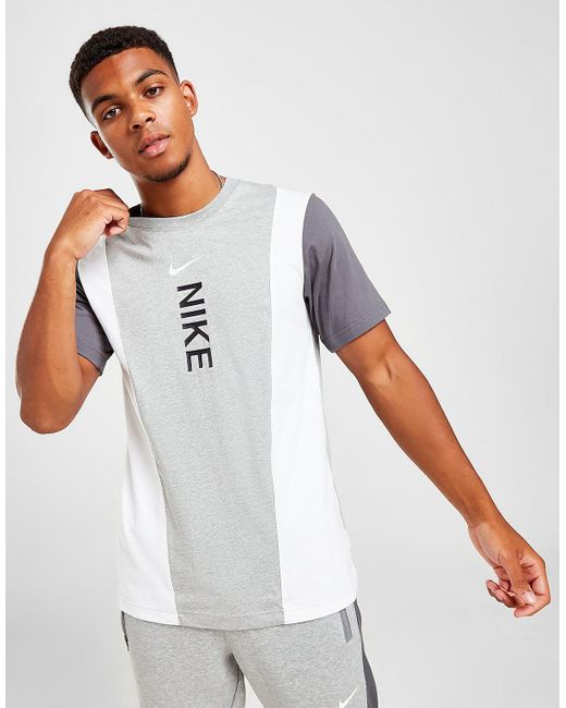 Nike Hybrid T-shirt in White for Men | Lyst UK