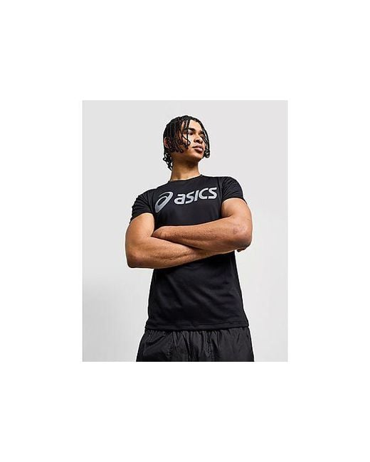 T-shirt Core Asics pour homme en coloris Black