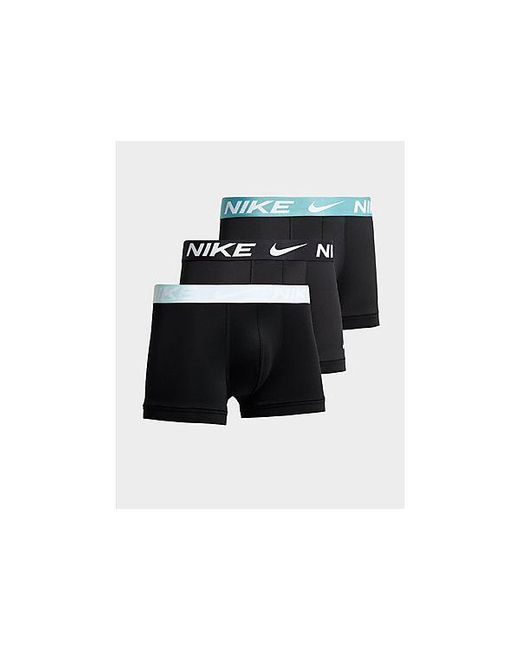 Nike Black 3-pack Essential Micro Trunks for men