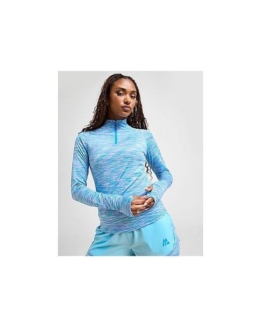 MONTIREX Blue Trail 1/4 Zip Top