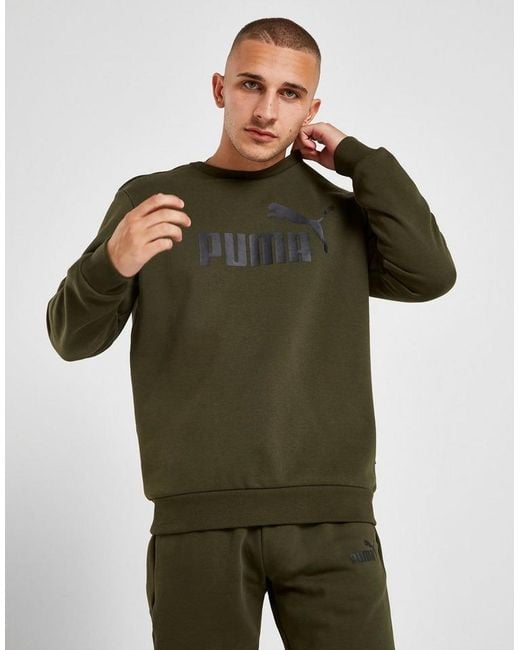puma core logo crew sweatshirt