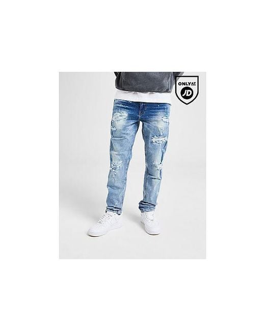 Jeans Pluto di SUPPLY + DEMAND in Black da Uomo
