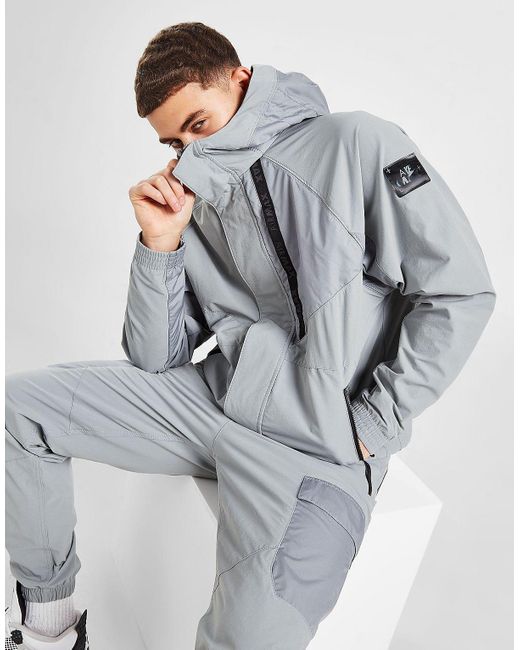Nike Air Max Woven Lightweight Jacket in Grey for Men Lyst UK