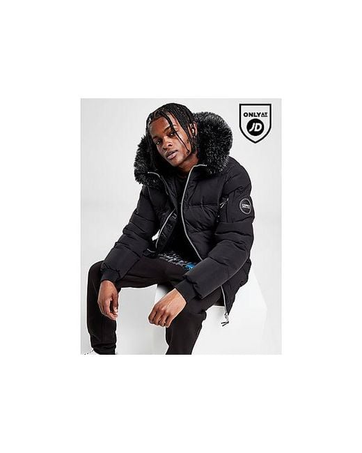 Giacca Corta Parka Taymore di SUPPLY + DEMAND in Black da Uomo