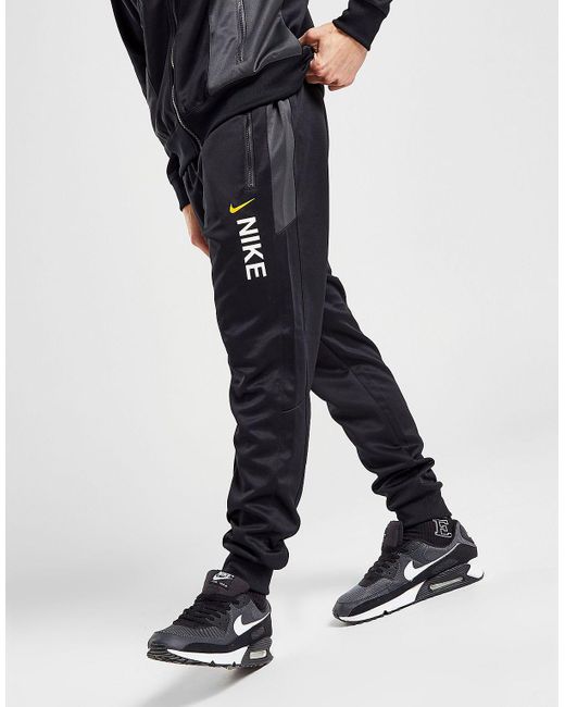 Nike Hybrid Poly Knit Track Pants in Black for Men | Lyst UK