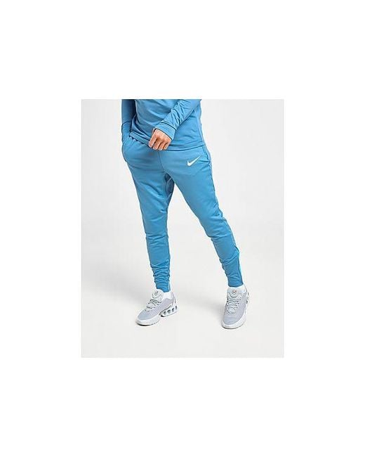 Nike Blue Strike Dri-fit Track Pants for men