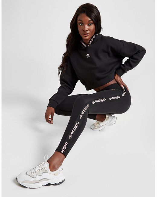 adidas tape leggings
