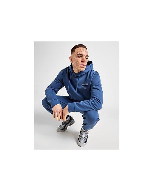 McKenzie Blue Decimus Overhead Hoodie for men